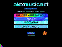 Tablet Screenshot of alexmusic.net